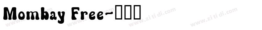 Mombay Free字体转换